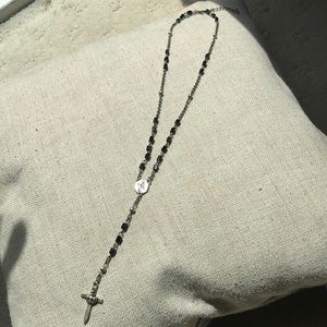 Guess Rosary Necklace